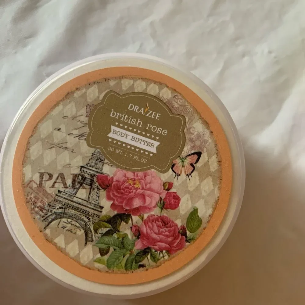 Draizee British Rose Bath Set